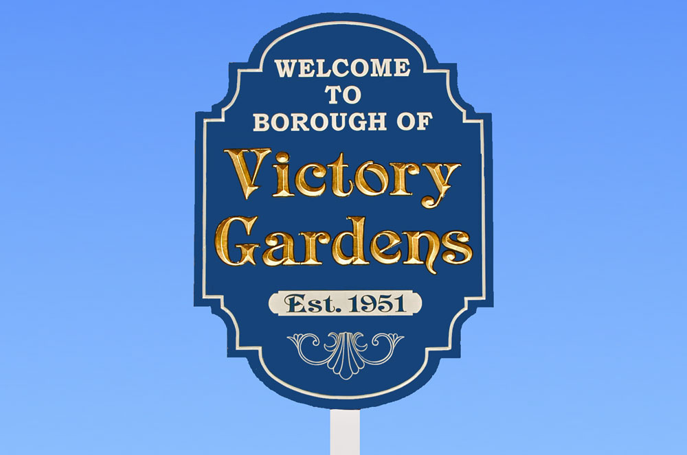 Welcome Sign | Victory Gardens